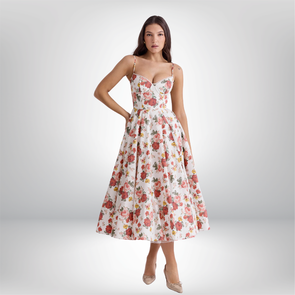 Ivy | Elegant Silhouette Dress