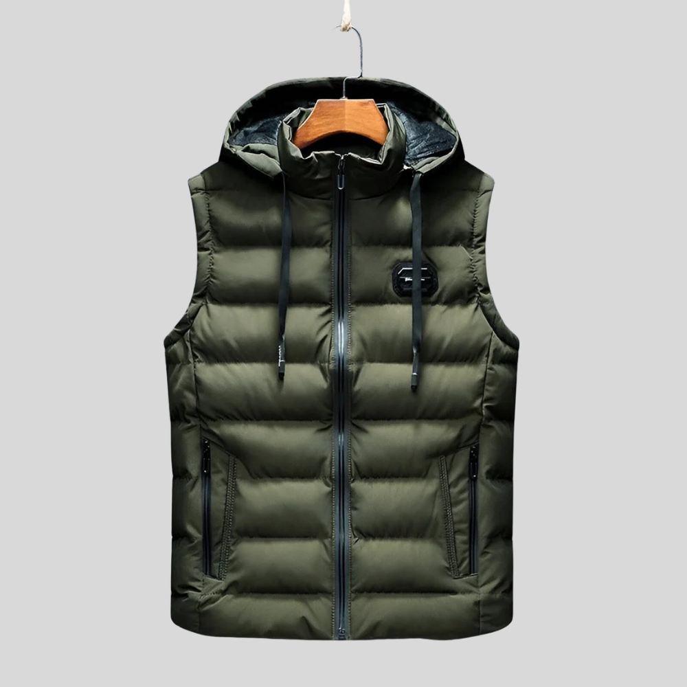 Jai - Men's Hooded Waistcoat