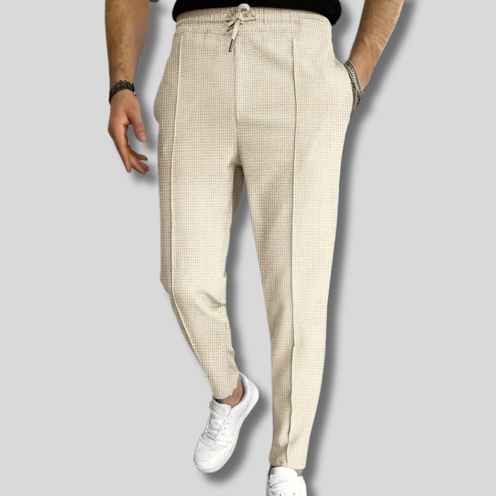 Marcede | Pants With Waffle Pattern For Men