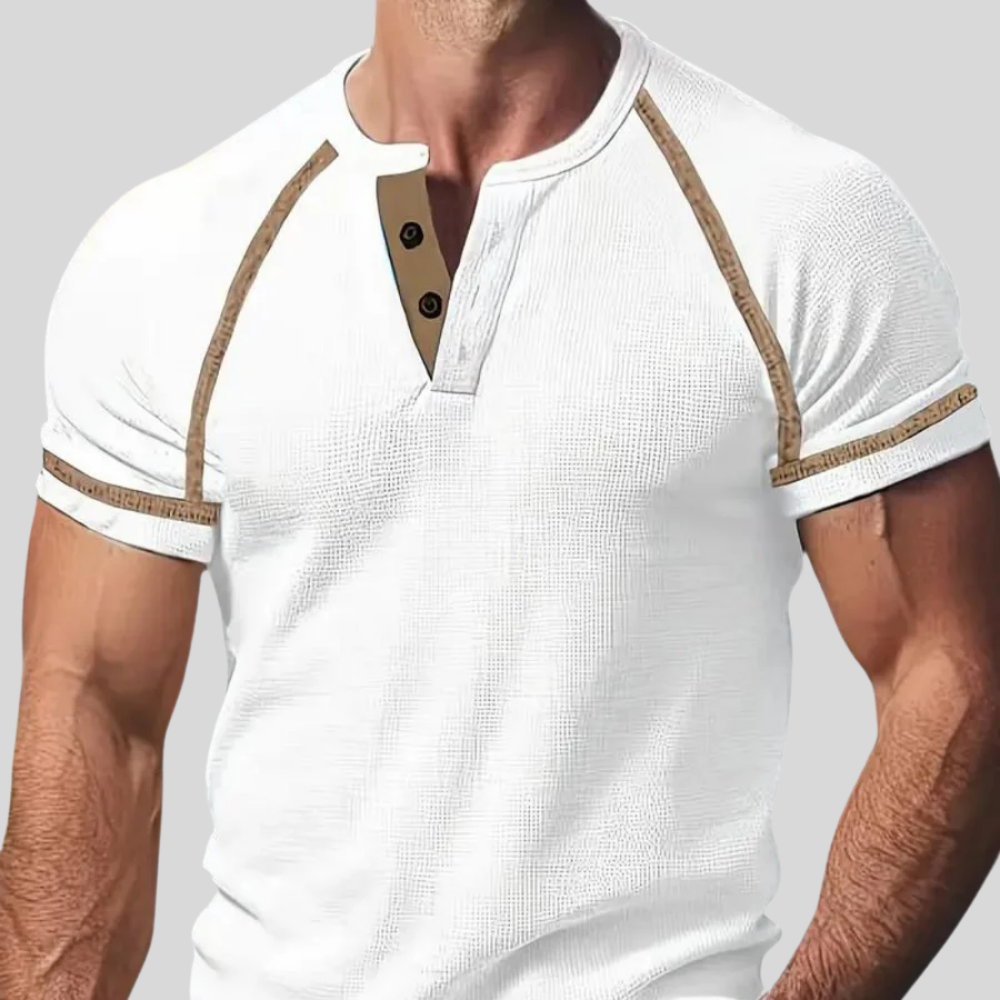 Elroy - Breathable men's short-sleeved t-shirt