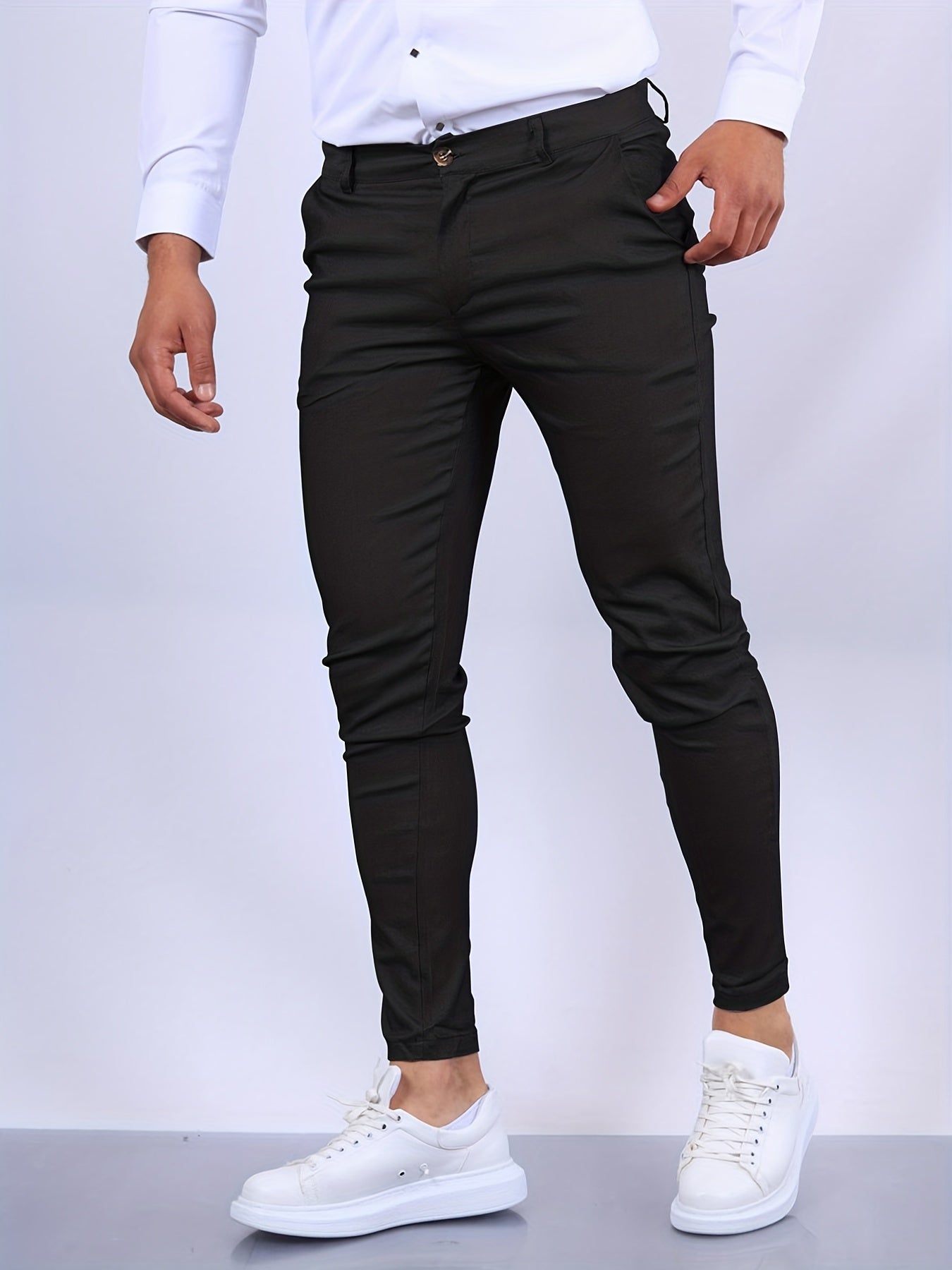 Antonio - Fitted trousers for men