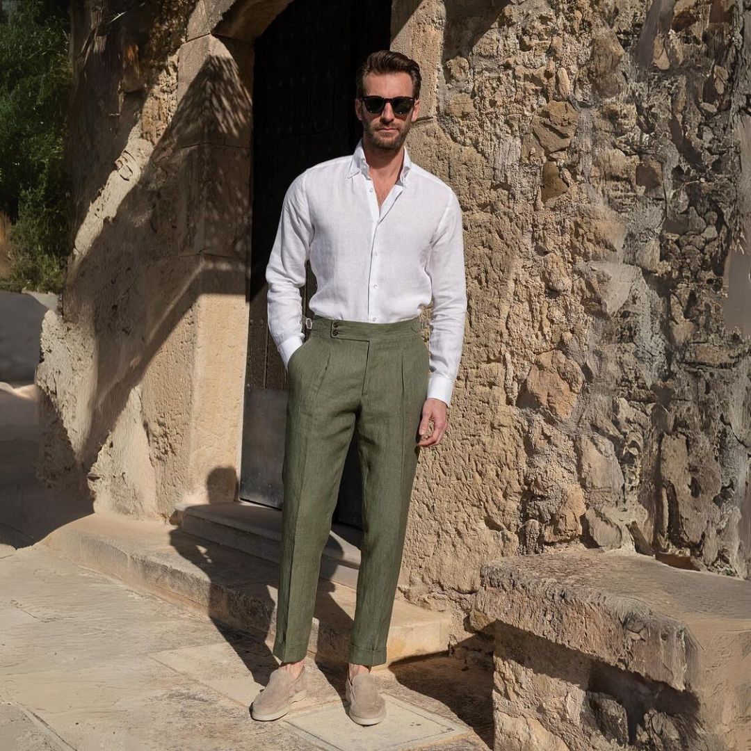 Benjamin -Linen Trousers