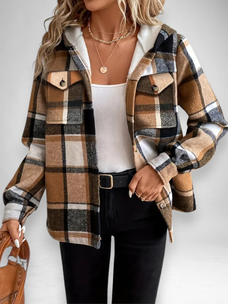 Alice - Plaid Autumn Jacket