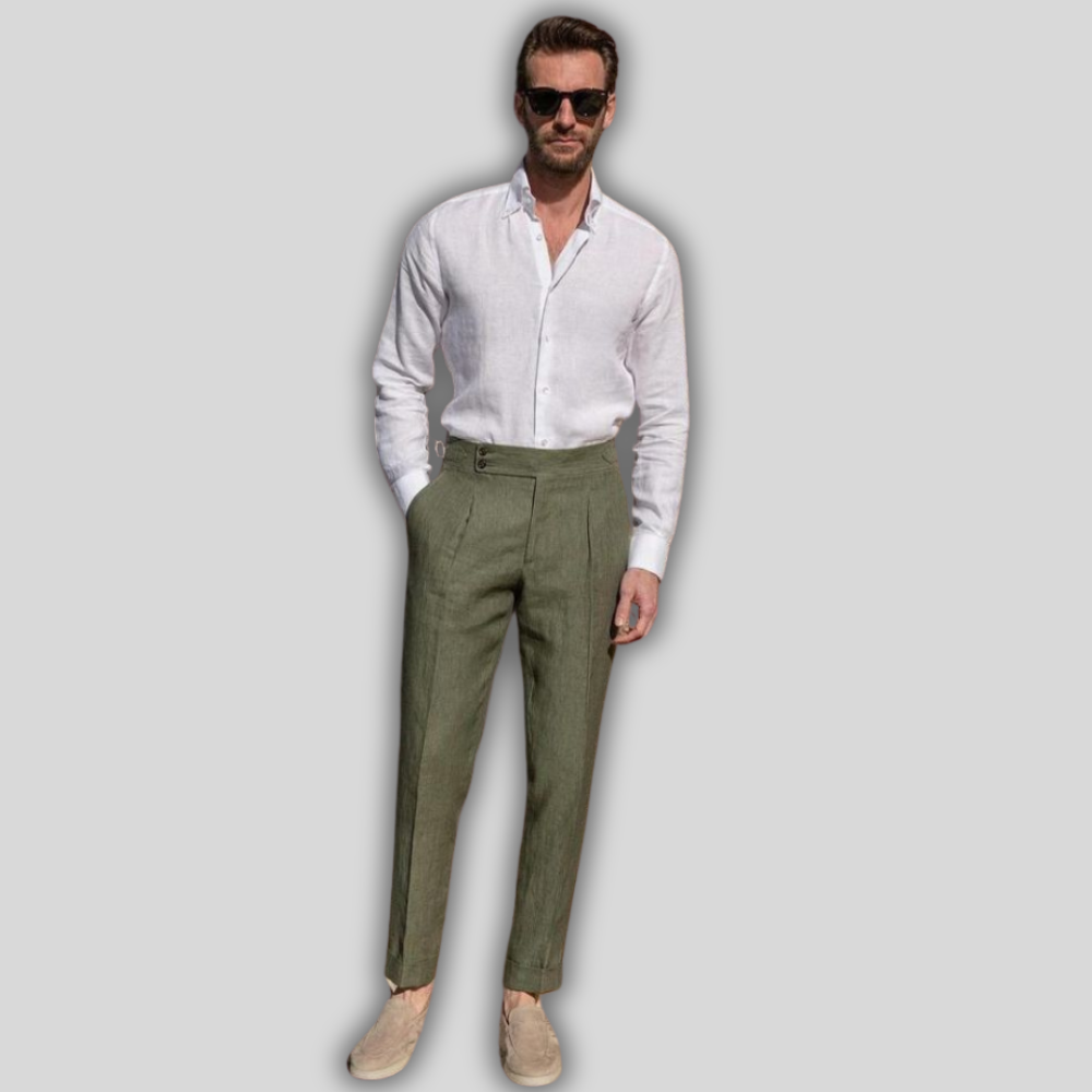 Benjamin -Linen Trousers