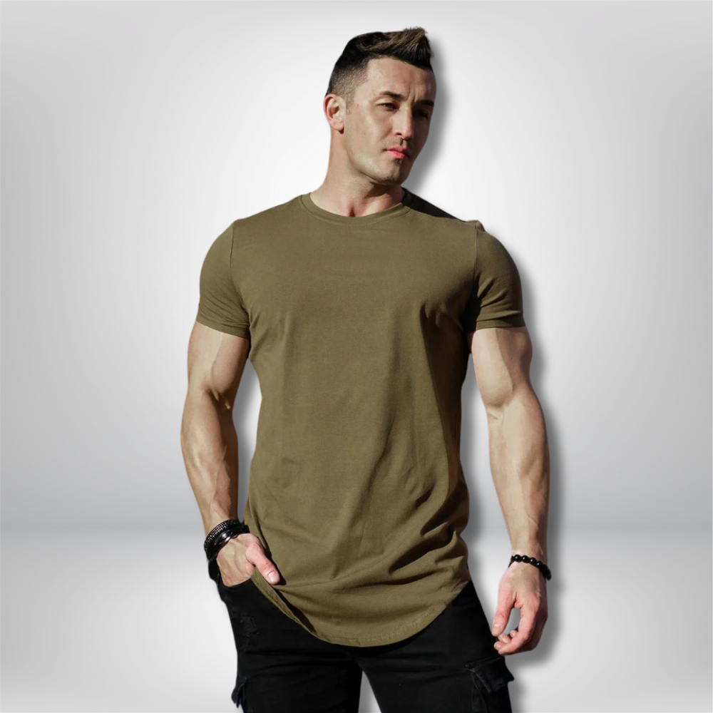 Jake - Elastic Slim Fit T-shirt