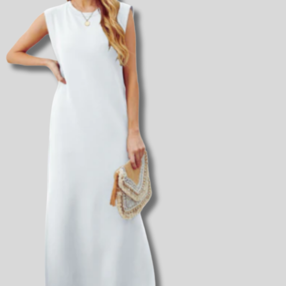 Splitstun - Loose Maxi Dress with Split - Stylish & Comfortable Women's Summer Dress