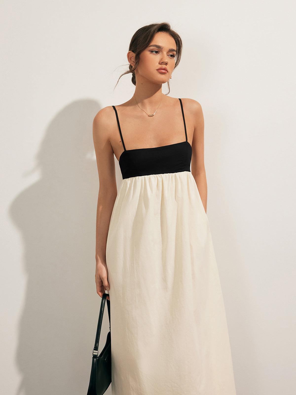 Luna | Open Back Dress