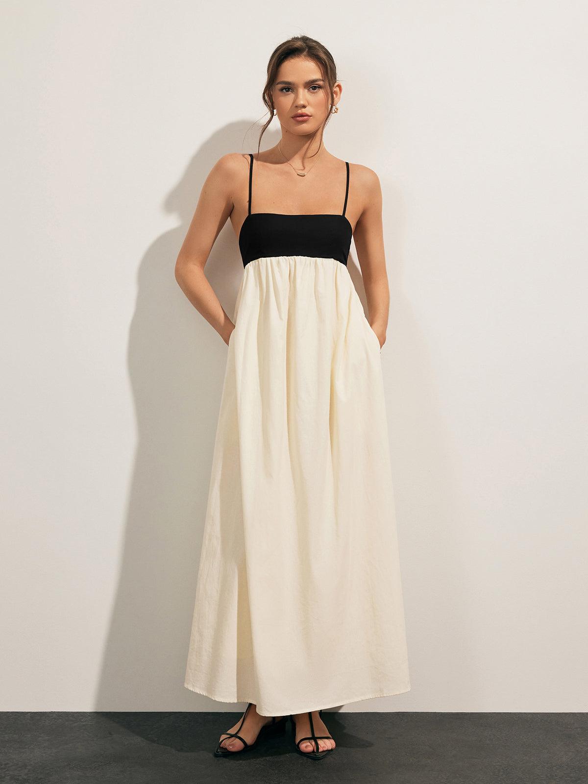 Luna | Open Back Dress