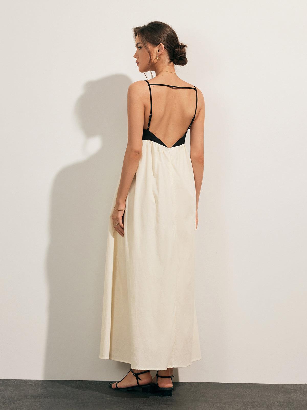 Luna | Open Back Dress