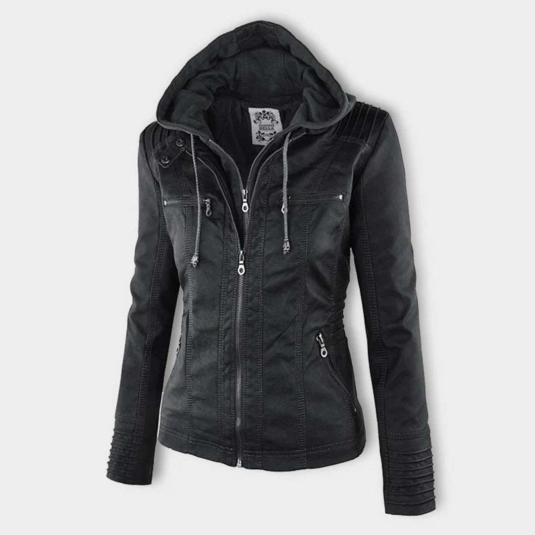 Marlee - Vegan Leather Jacket for Women