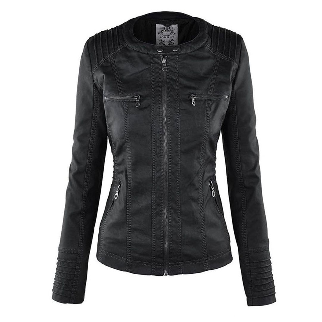 Marlee - Vegan Leather Jacket for Women