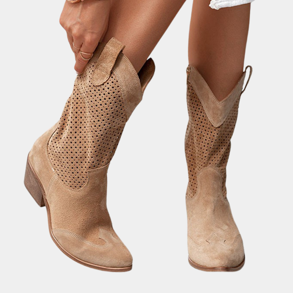 Vera - Breathable cowboy boots for women