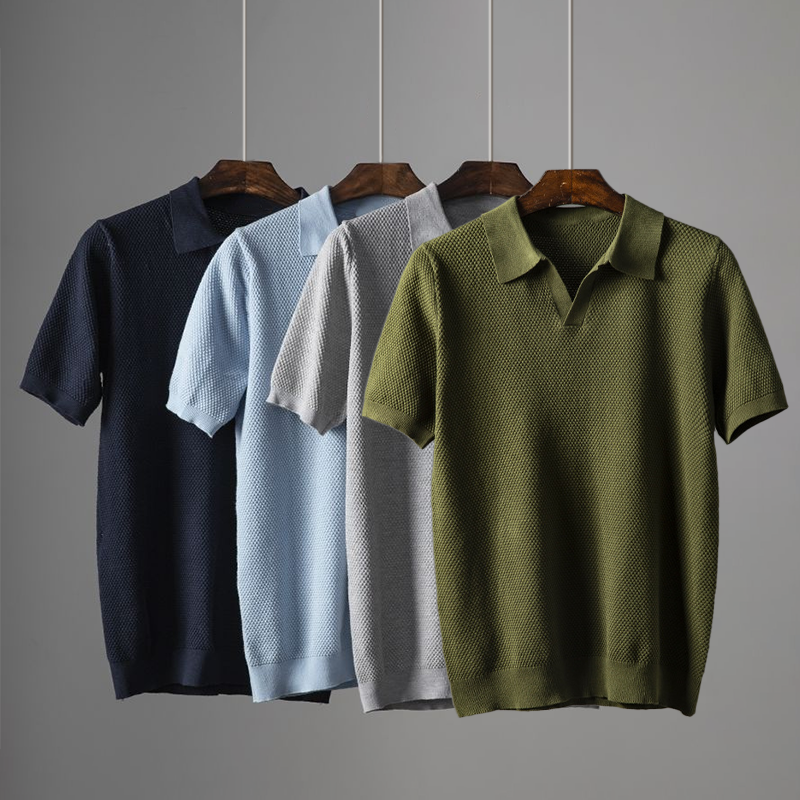 James l  Cotton Polo Shirt