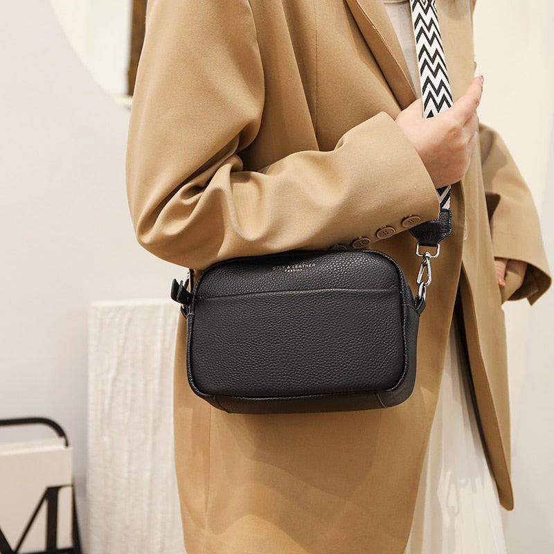 Sophia | Chic Leather Crossbody Bag