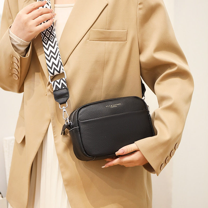 Sophia | Chic Leather Crossbody Bag