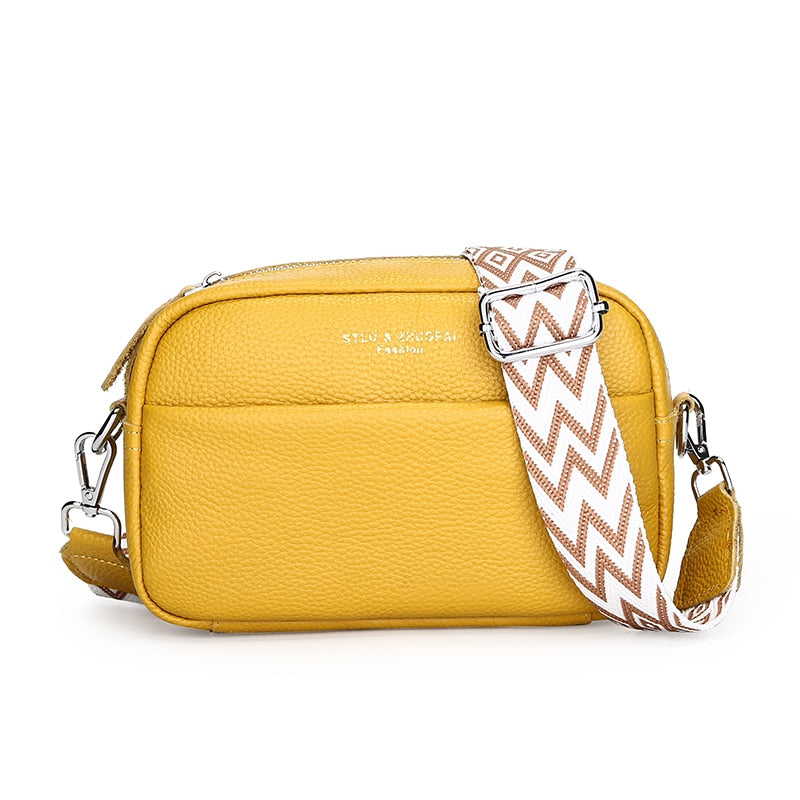 Sophia | Chic Leather Crossbody Bag