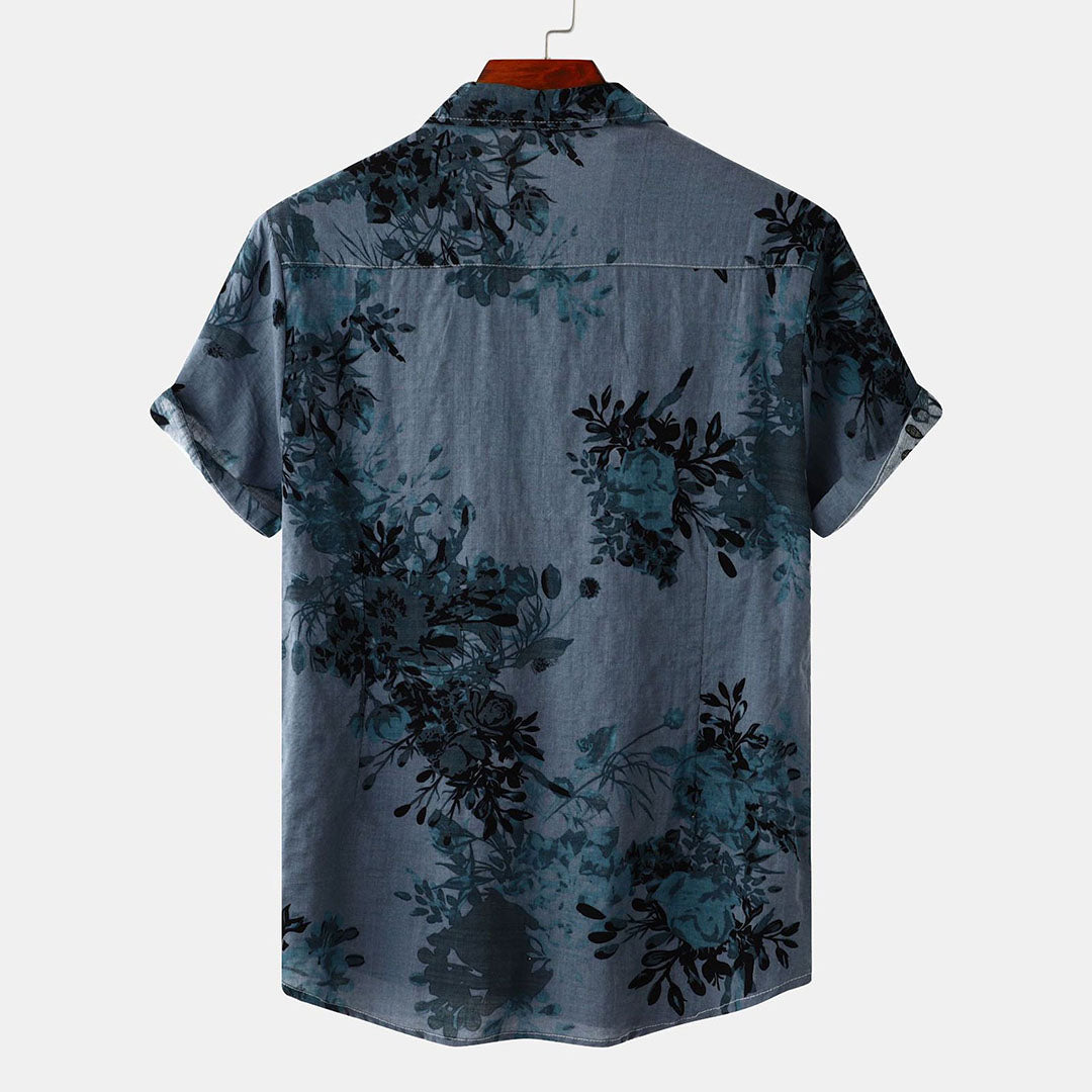 Eduardo - Floral shirt for men