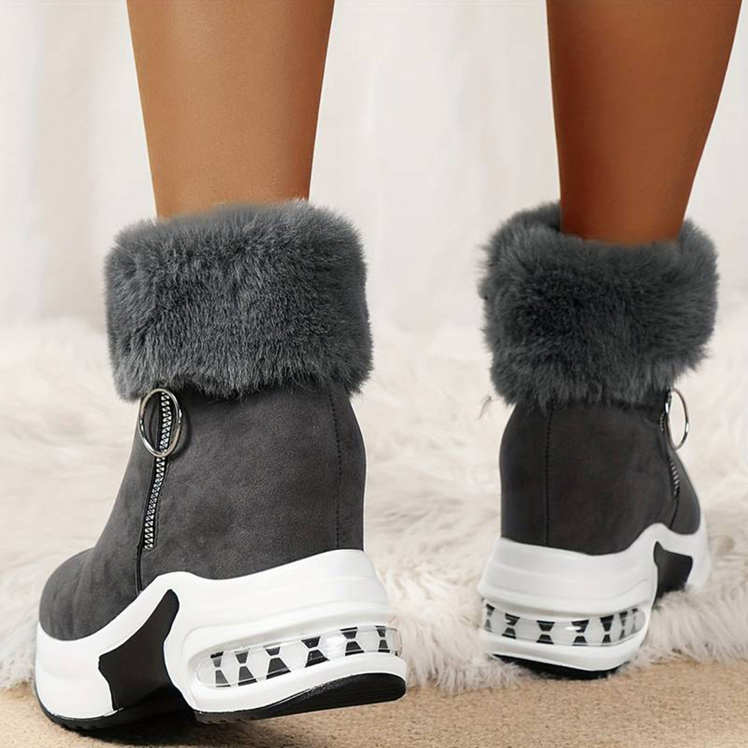 Caroline - Warm Women's Boots with Fur