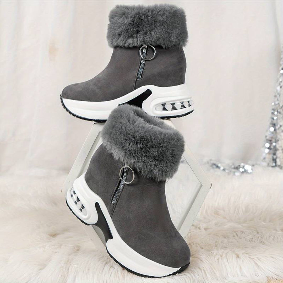 Caroline - Warm Women's Boots with Fur