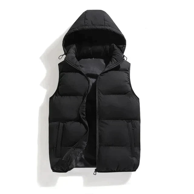 Lyle - Waistcoat with detachable hood