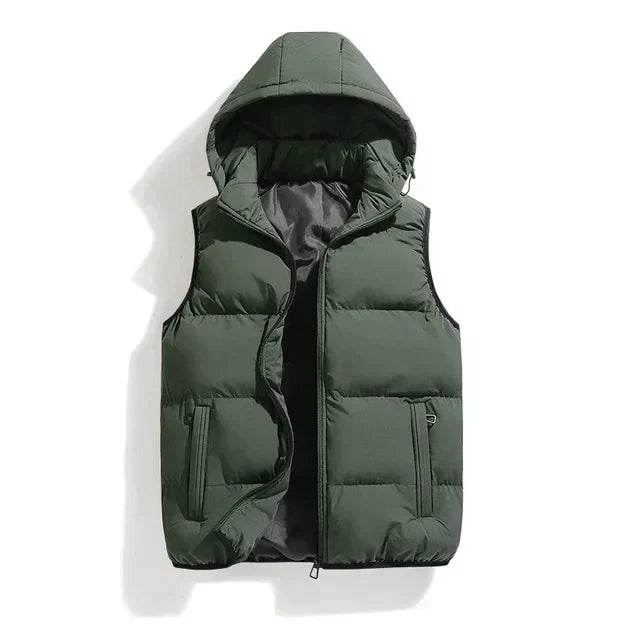 Lyle - Waistcoat with detachable hood