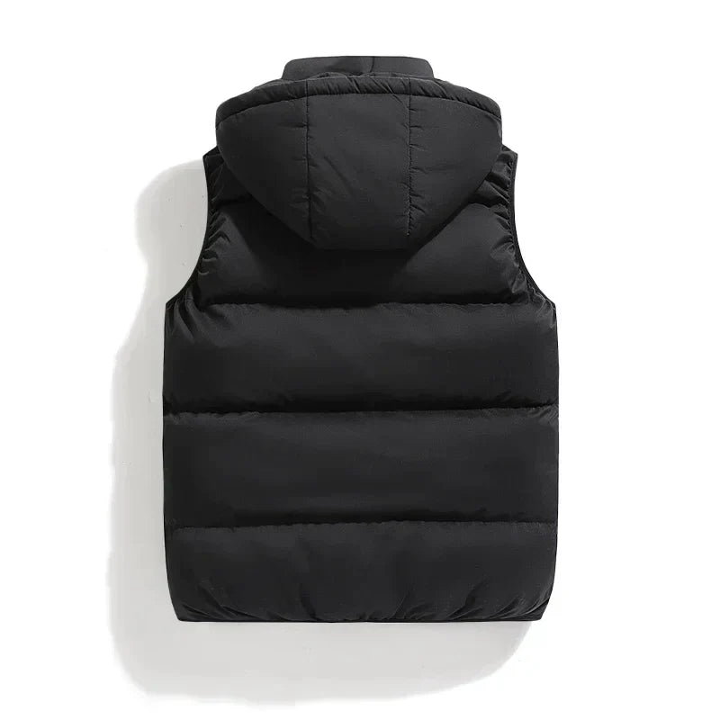 Lyle - Waistcoat with detachable hood