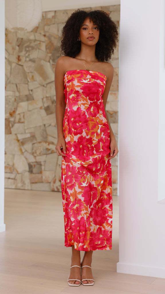 Gabriella | Silk Maxi Dress