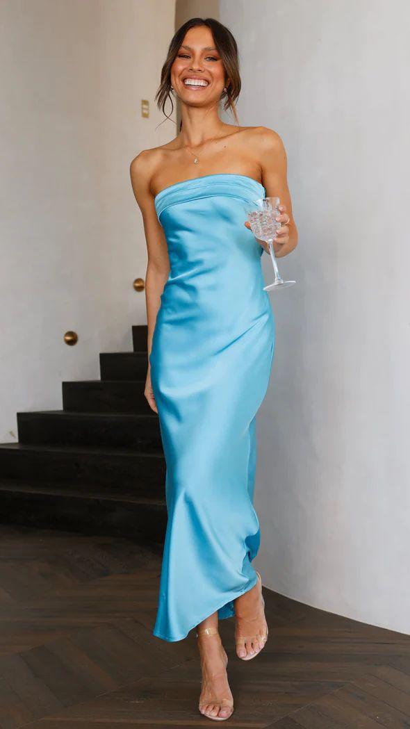 Gabriella | Silk Maxi Dress