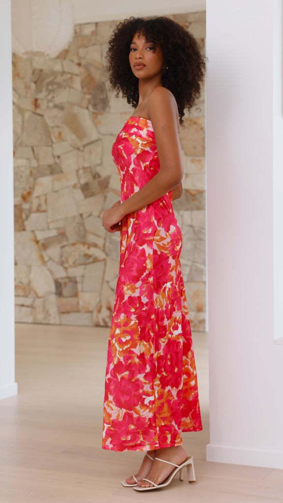 Gabriella | Silk Maxi Dress