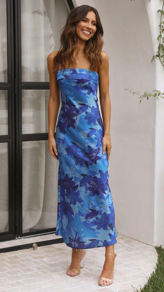 Gabriella | Silk Maxi Dress