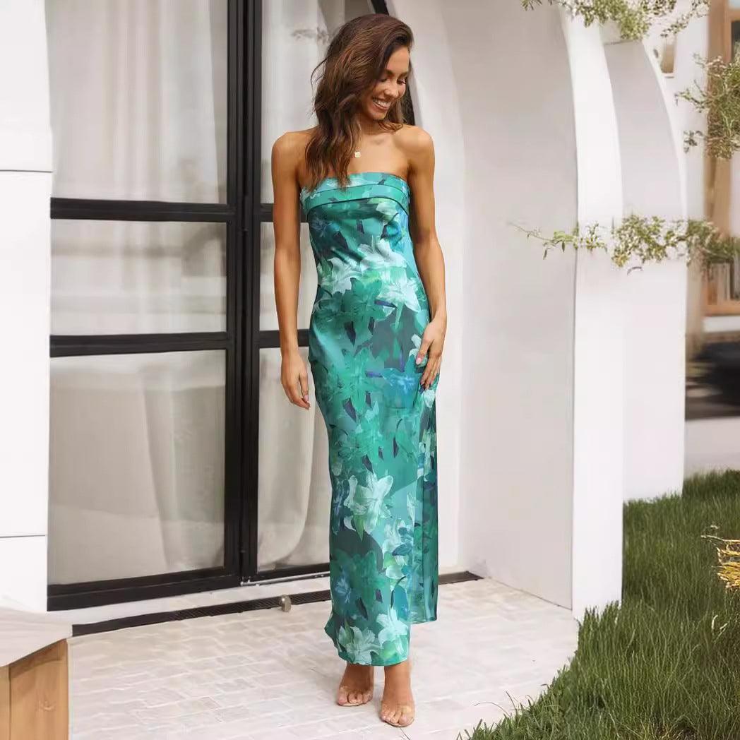 Gabriella | Silk Maxi Dress