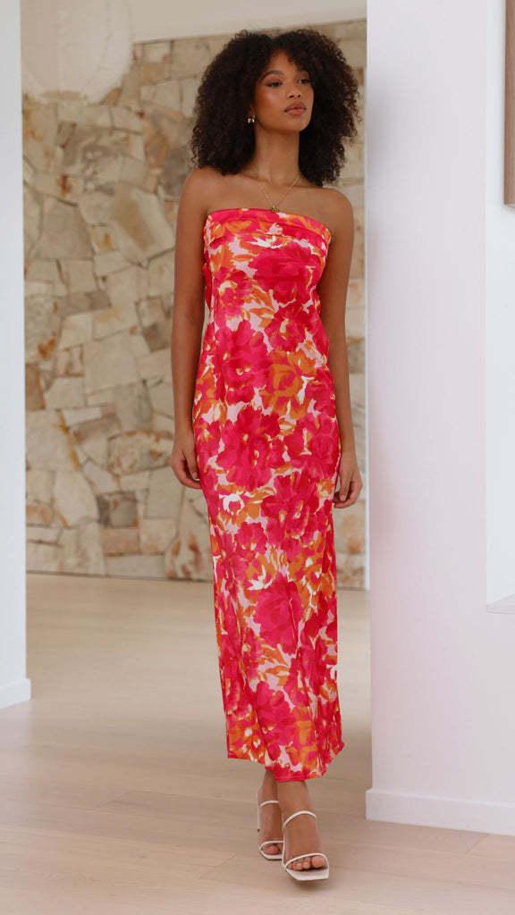 Gabriella | Silk Maxi Dress