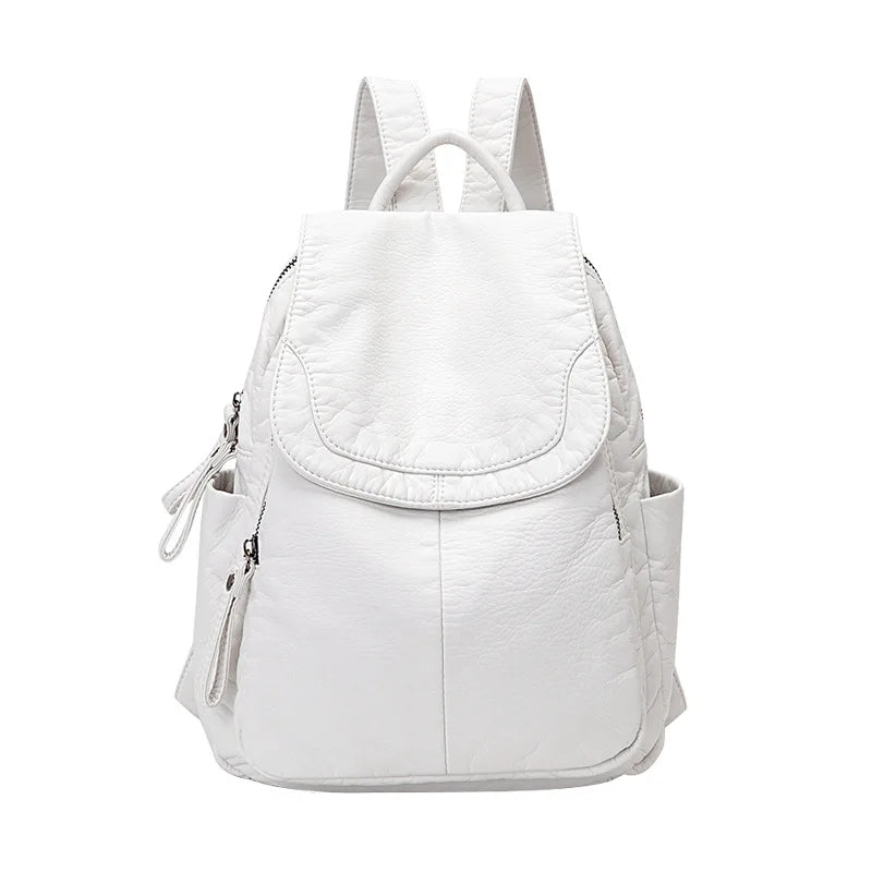 Small Leather Backpack for Women