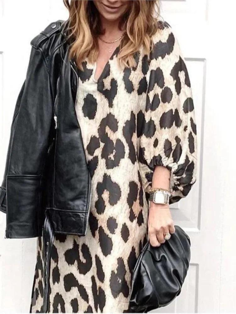 Leanne | Leopard Print Dress