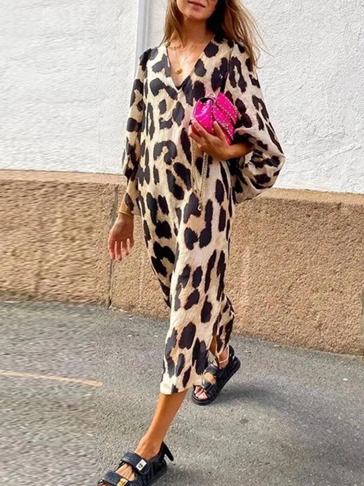 Maureen | Leopard Wrap Dress