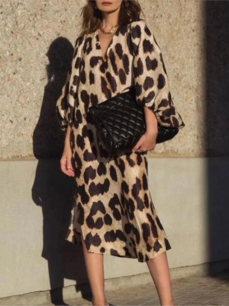 Leanne | Leopard Print Dress