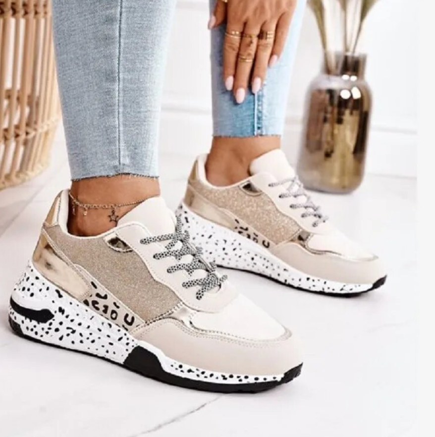 Angelina - Comfortable Sneakers with Print