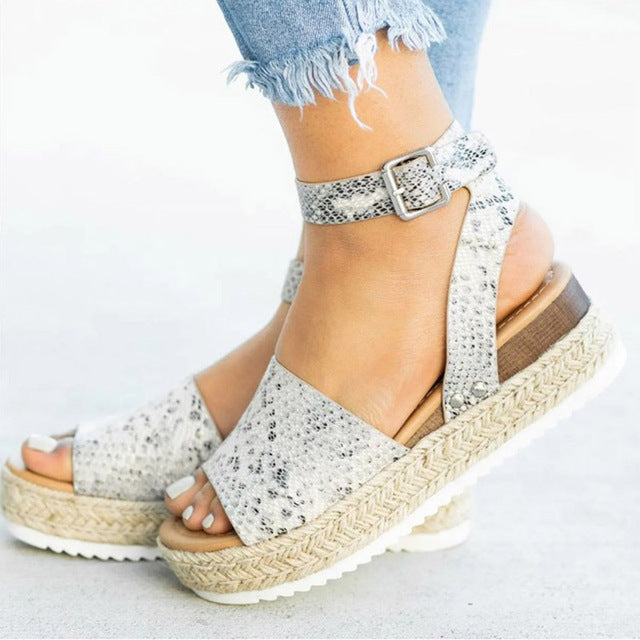 Shona - Wedge Flip-flops