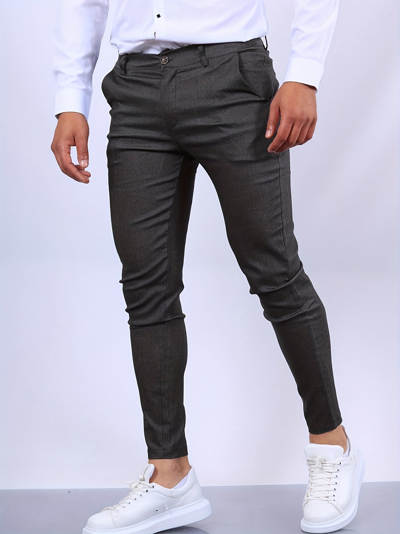 Antonio - Fitted trousers for men