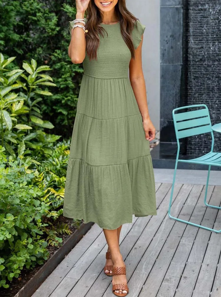 Natalie - Comfortable Maxi - Dress