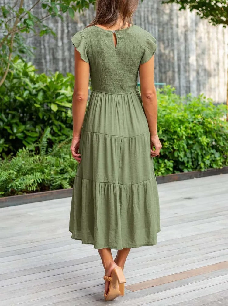 Natalie - Comfortable Maxi - Dress