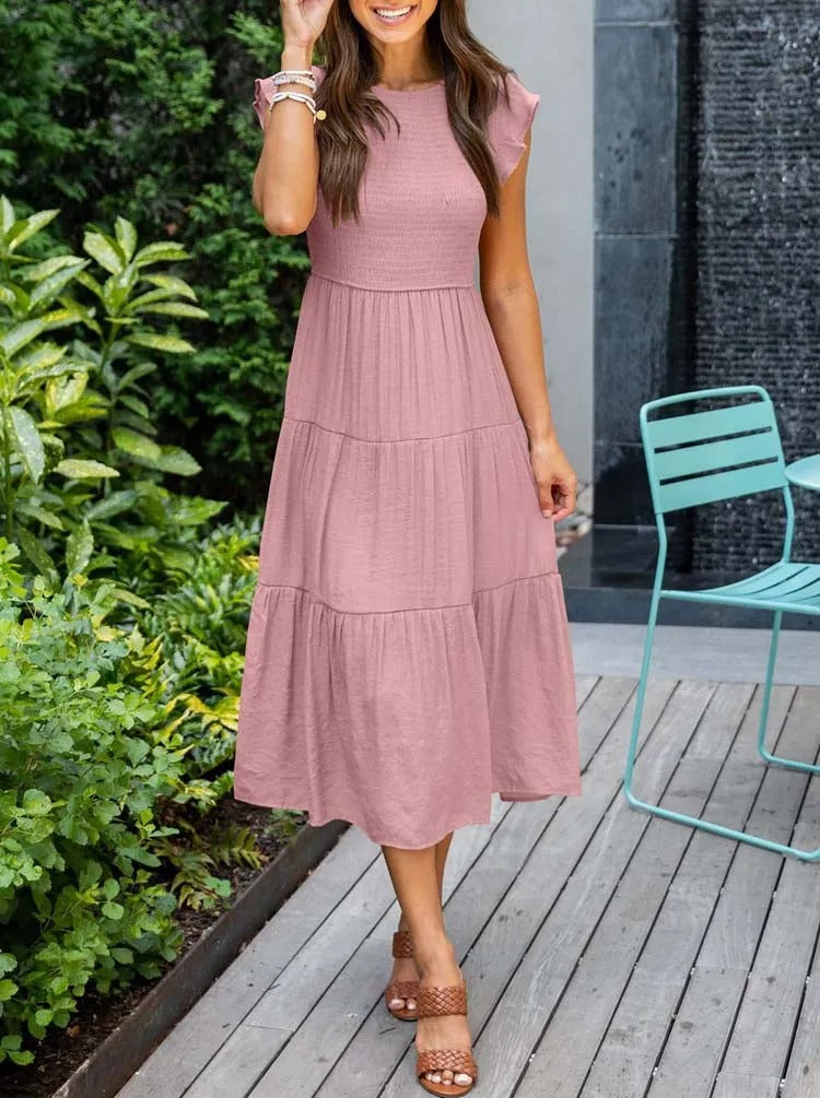 Natalie - Comfortable Maxi - Dress