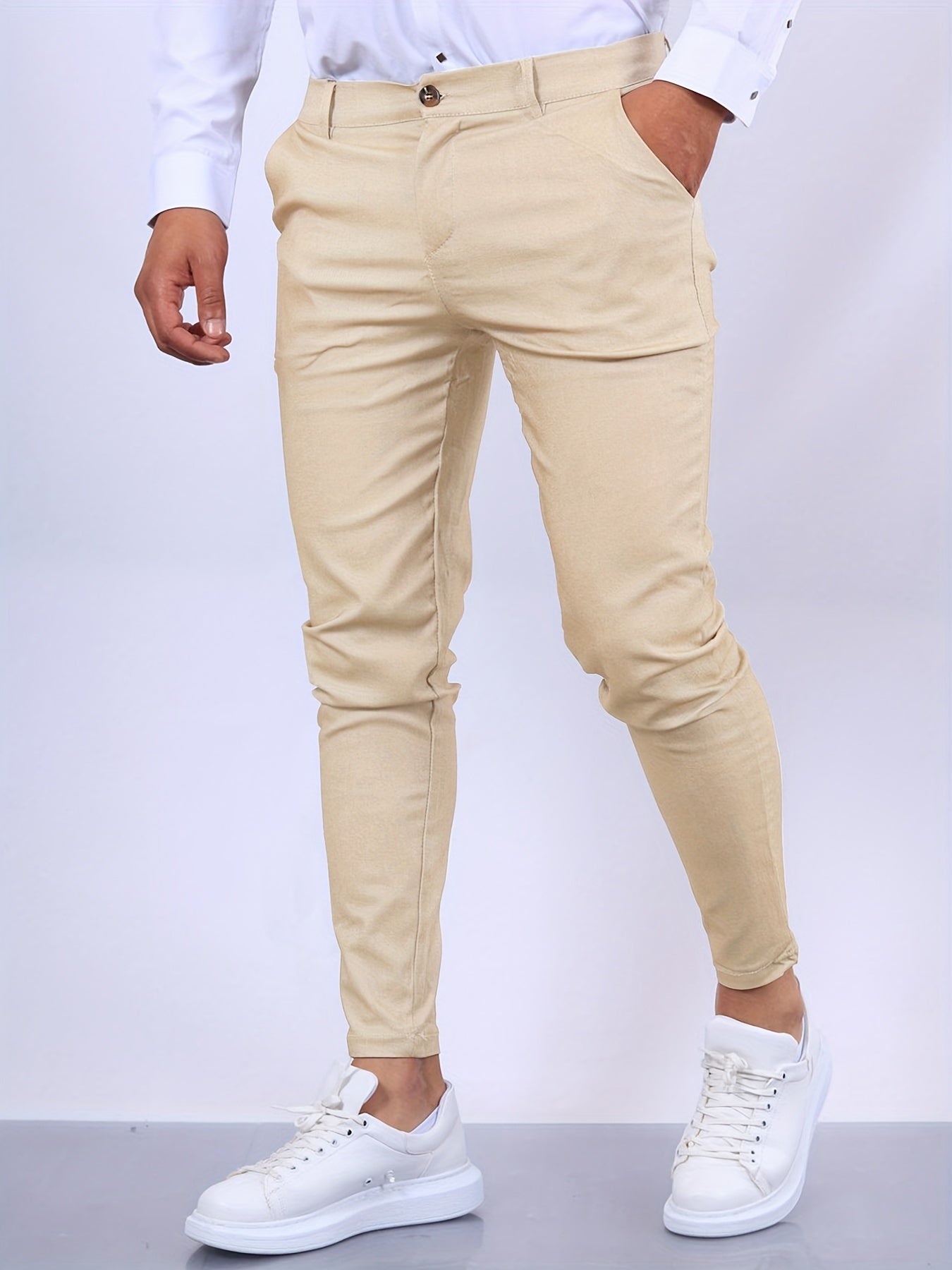 Antonio - Fitted trousers for men