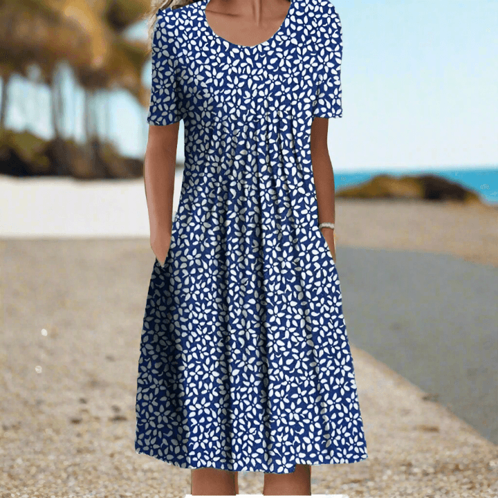 Rosa | Elegant Cotton Dress