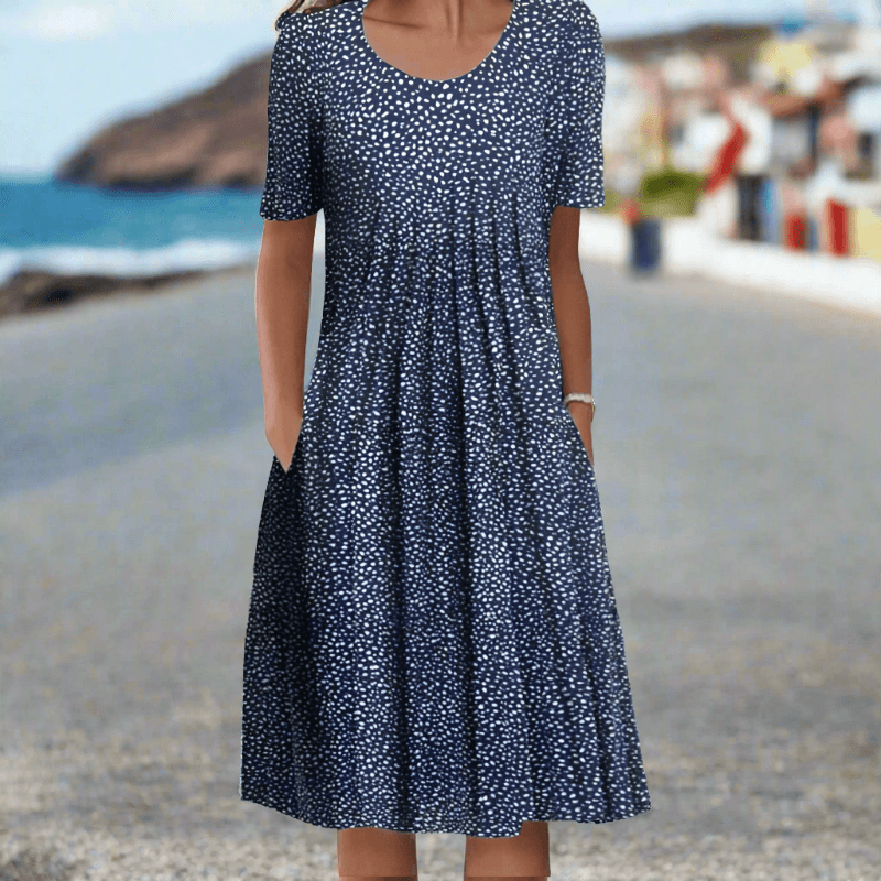 Rosa | Elegant Cotton Dress