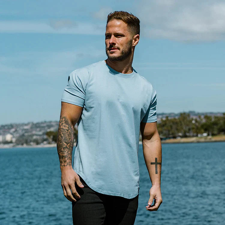 Jake - Elastic Slim Fit T-shirt