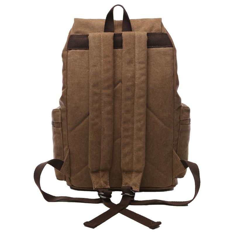 Large Vintage Canvas Backpack